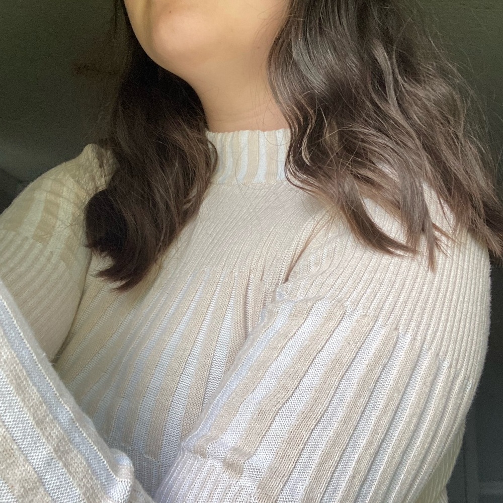 Cropped Knit Sweater